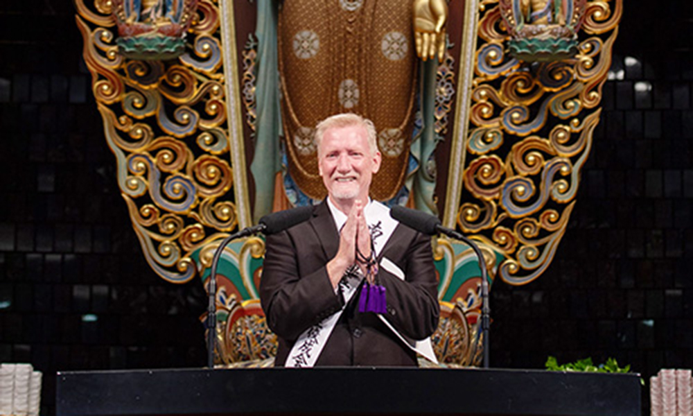 Rev. Kevin Roche’s Dharma Journey Speech at the Great Sacred Hall of Rissho Kosei-kai